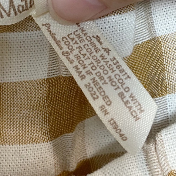 Matilda Jane Annabelle Plaid Off Shoulder Top - Picture 7 of 7